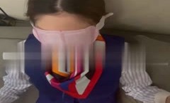 《云盘高质㊙️钻石泄密》露脸才是王道！某航空姐颜值天花板完美身材上班是女神下班是老板母狗~喝尿啪啪侮辱调教很反差(29)