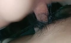 特写无套打桩白浆四溅，阴毛上全是，大战熟女女上位啪啪，最后插菊花