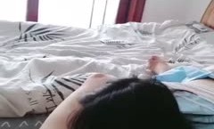 疫情期间在家 换着花样玩老婆 JK水手服情趣 口口舔棒 女上后入啪啪